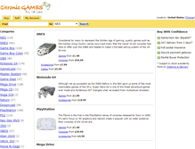 Tablet Screenshot of chronicgames.net